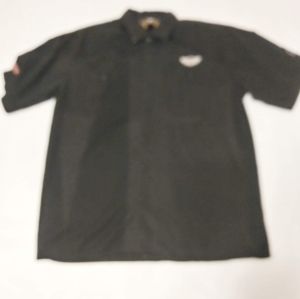 Harley Davidson Button Up Shirt Size Large